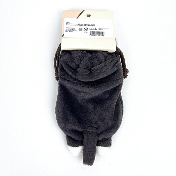 くびねっこ クロネコ 巾着 りぶはあと