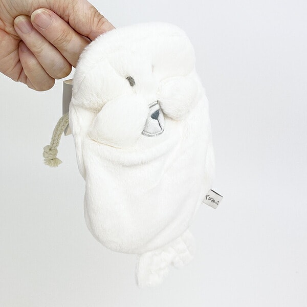 くびねっこ アザラシ 巾着 りぶはあと