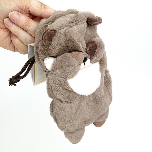 くびねっこ カワウソ 巾着 りぶはあと