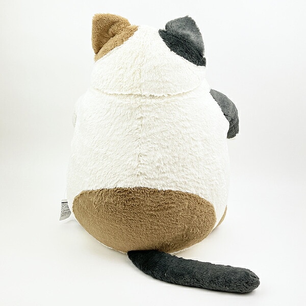 ねこ肯定感 みけねこのさんま BIGぬいぐるみ りぶはあと