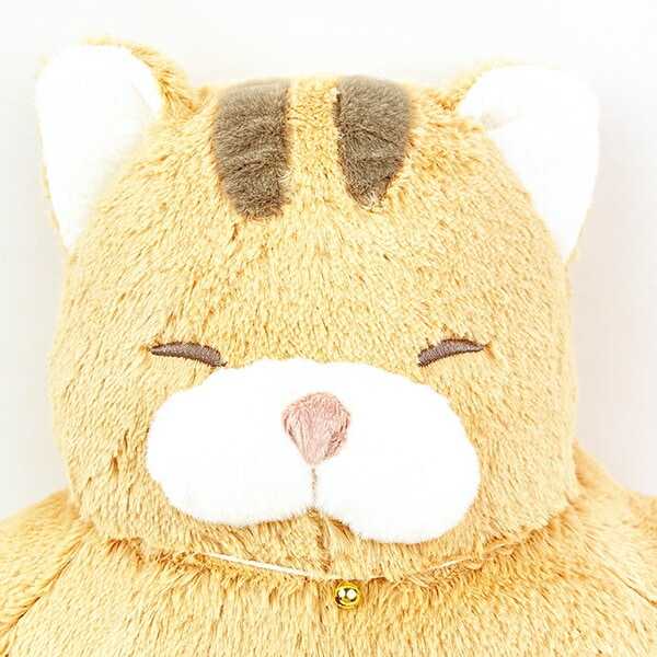 ねこ肯定感 とらねこのしゃけ ぬいぐるみ (L)