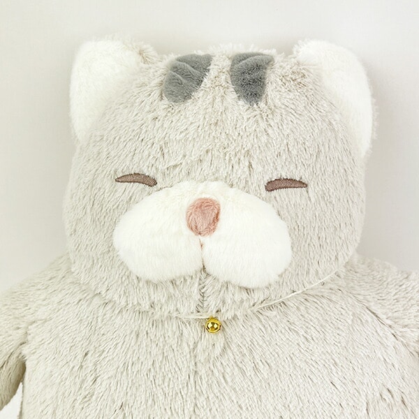 ねこ肯定感 さばとらのさば ぬいぐるみ (L)