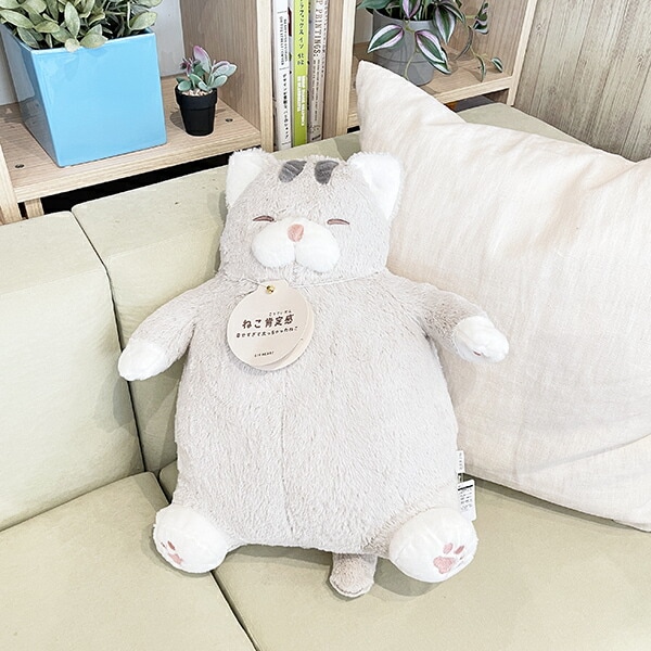 ねこ肯定感 さばとらのさば ぬいぐるみ (L)