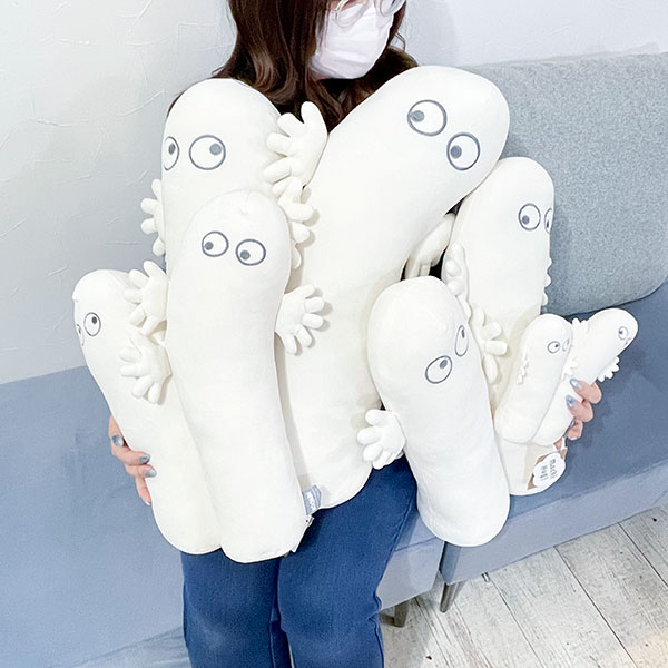 ムーミン ニョロニョロ モチハグ抱きまくら(L) ぬいぐるみ MOOMIN