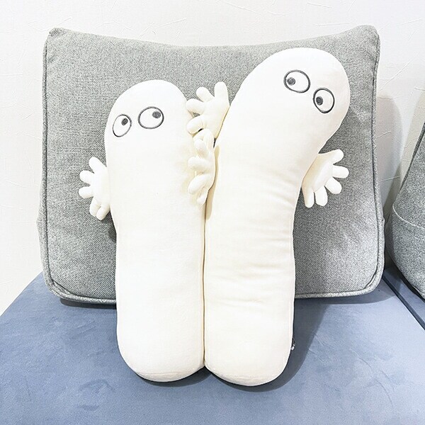 ムーミン ニョロニョロ モチハグ抱きまくら(M) ぬいぐるみ MOOMIN