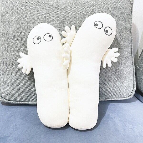 ムーミン ニョロニョロ モチハグ抱きまくら(S) ぬいぐるみ MOOMIN
