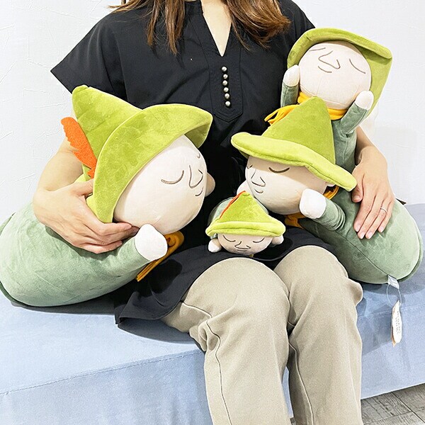ムーミン スナフキン モチハグ にぎにぎクッション 寝具 MOOMIN