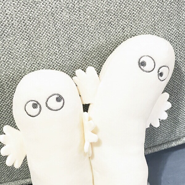 ムーミン ニョロニョロ モチハグにぎにぎクッション ぬいぐるみ MOOMIN
