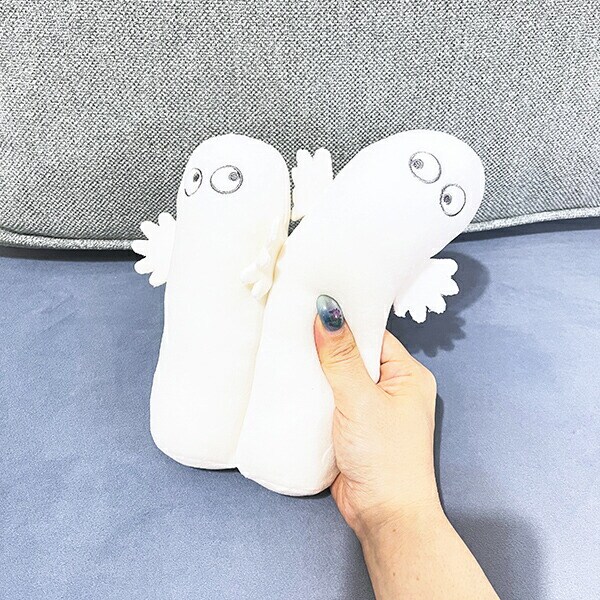 ムーミン ニョロニョロ モチハグにぎにぎクッション ぬいぐるみ MOOMIN