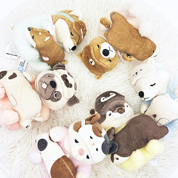 ねむねむアニマルズ くるり 座り抱きまくら ねむねむ10thアニバーサリー ぬいぐるみ