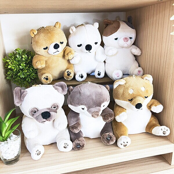 ねむねむアニマルズ ハナ チェーンマスコット ねむねむ10thアニバーサリー