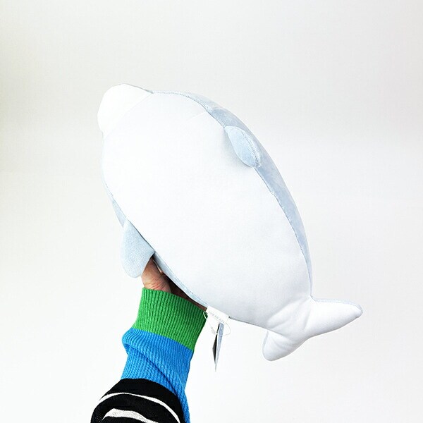 マシュマロアクアミエ イルカ クールボルスター ぬいぐるみ りぶはあと