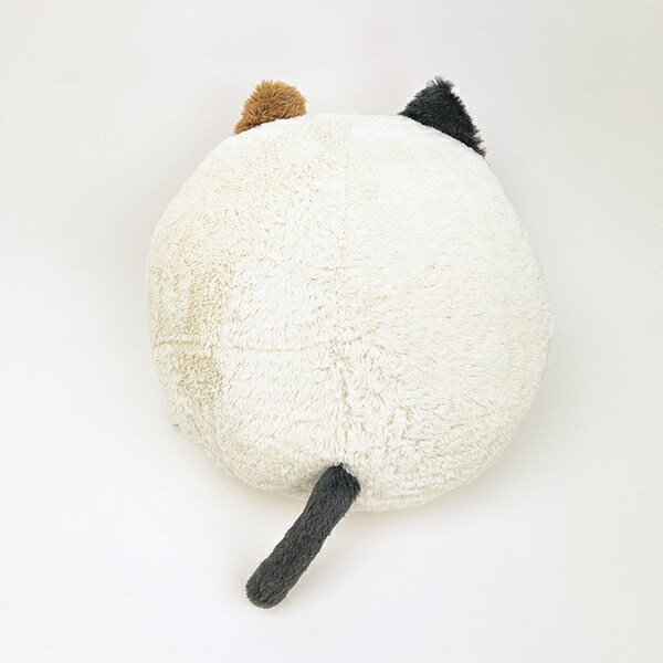 ねこ肯定感 みけねこのさんま コロコロハンドマフ ぬいぐるみ