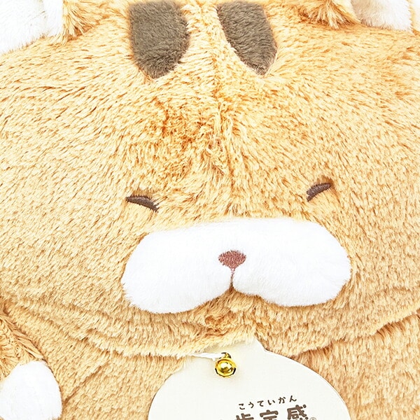 ねこ肯定感 とらねこのしゃけ コロコロハンドマフ ぬいぐるみ