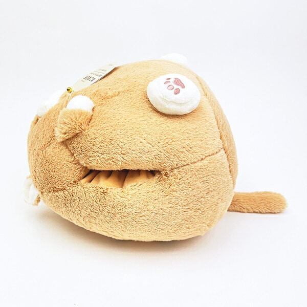 ねこ肯定感 とらねこのしゃけ コロコロハンドマフ ぬいぐるみ