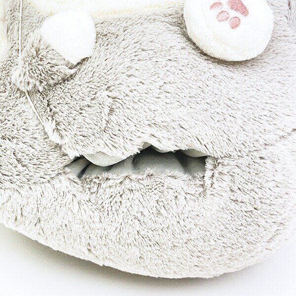 ねこ肯定感 はちわれのかつお コロコロハンドマフ ぬいぐるみ