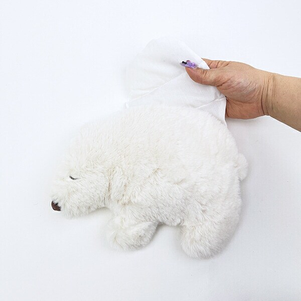 ふわもこアニマル くま ボディーウォーマー りぶはあと