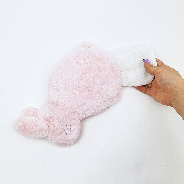 ふわもこアニマル うさぎ ボディーウォーマー りぶはあと