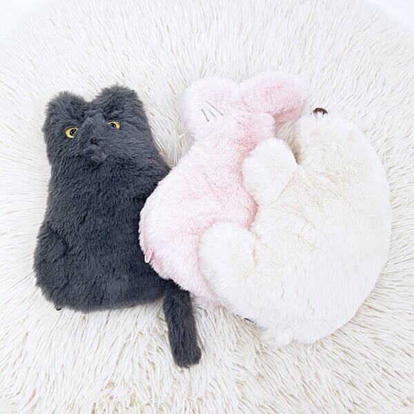 ふわもこアニマル ねこ ボディーウォーマー りぶはあと