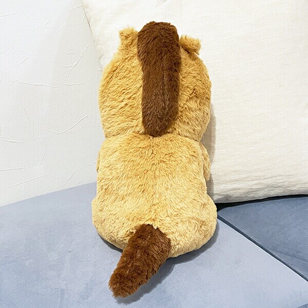 プレミアムねむねむアニマルズ ハナ フード座り抱きまくら(M) 抱き枕 寝具 ぬいぐるみ