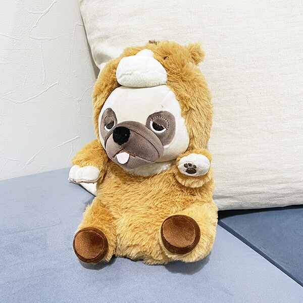 プレミアムねむねむアニマルズ ハナ フード座り抱きまくら(S) 抱き枕 寝具 ぬいぐるみ