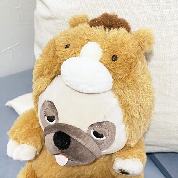 プレミアムねむねむアニマルズ ハナ フード座り抱きまくら(S) 抱き枕 寝具 ぬいぐるみ