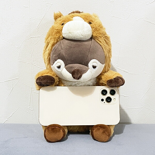 プレミアムねむねむアニマルズ くるり フード座り抱きまくら(S) 抱き枕 寝具 ぬいぐるみ