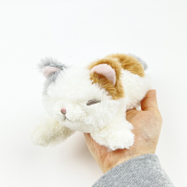 くたっとびより ミケネコ マスコット ぬいぐるみ