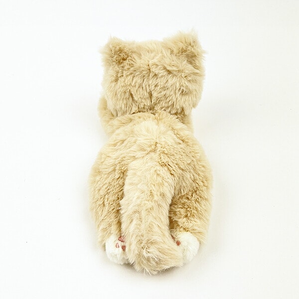 くたっとびより 茶ネコ マスコット ぬいぐるみ