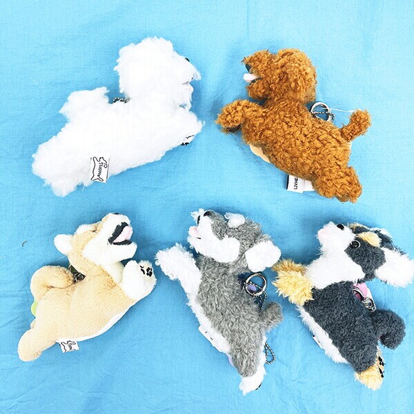 フラッピー ビションフリーゼ バッグチャーム キーホルダー マスコット りぶはあと