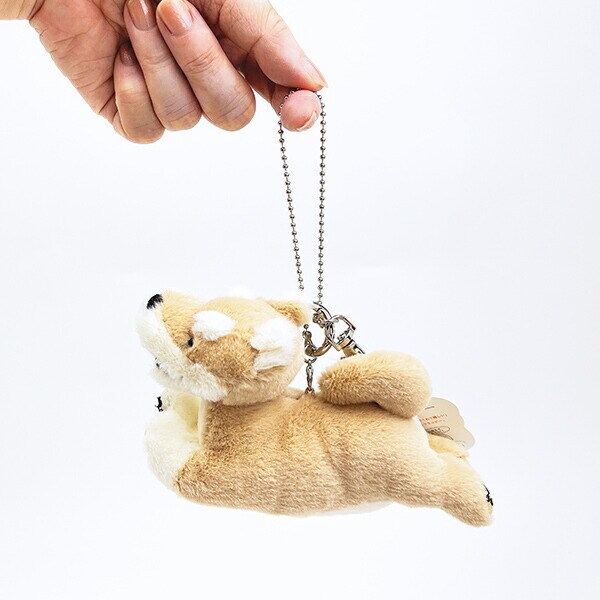 フラッピー シバイヌ バッグチャーム キーホルダー マスコット りぶはあと