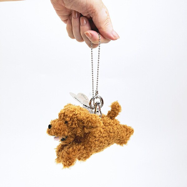 フラッピー トイプードル バッグチャーム キーホルダー マスコット りぶはあと