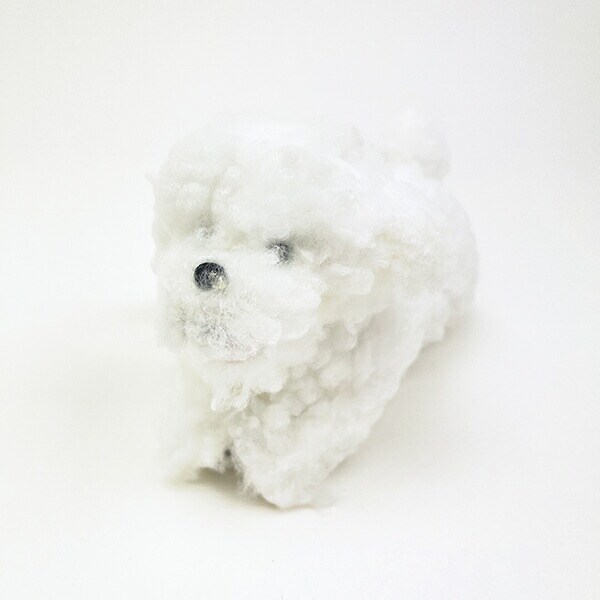 フラッピー ビションフリーゼ ポーチ ぬいぐるみ りぶはあと