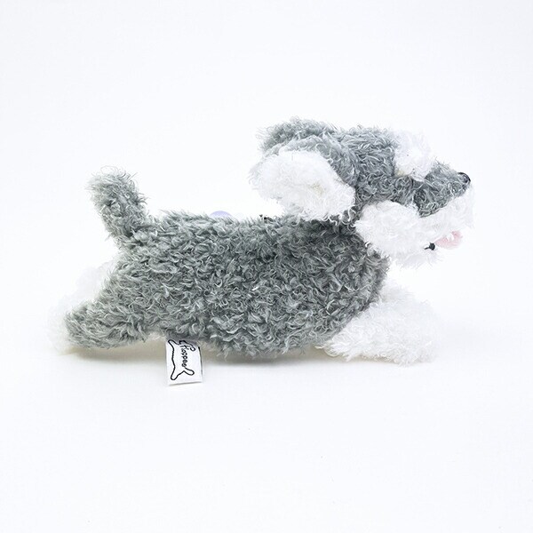 フラッピー ミニチュアシュナウザー ポーチ ぬいぐるみ りぶはあと