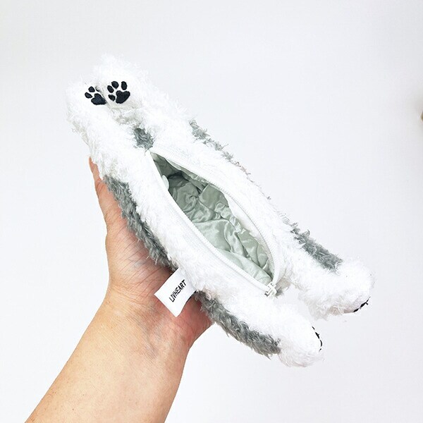 フラッピー ミニチュアシュナウザー ポーチ ぬいぐるみ りぶはあと