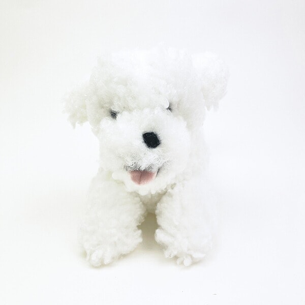 フラッピー ビションフリーゼ ウエルカムクッション ぬいぐるみ りぶはあと