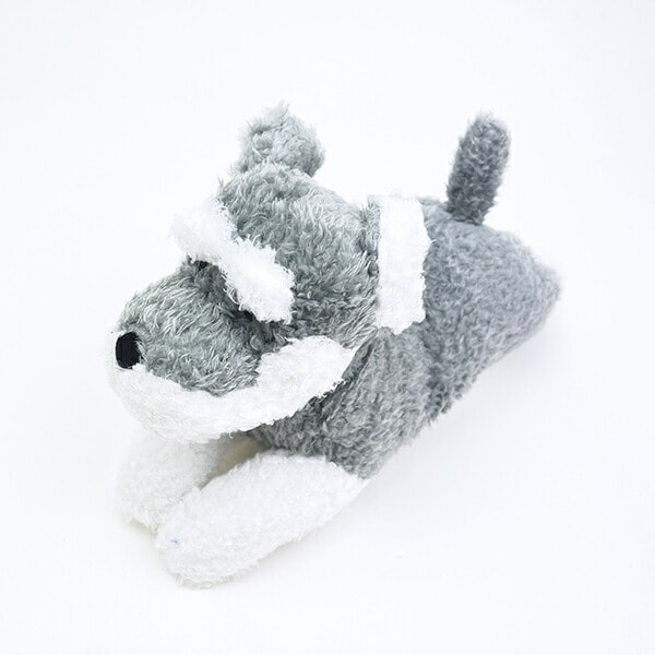 フラッピー ミニチュアシュナウザー ウエルカムクッション ぬいぐるみ りぶはあと