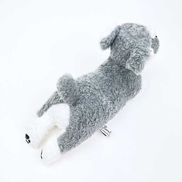 フラッピー ミニチュアシュナウザー ウエルカムクッション ぬいぐるみ りぶはあと