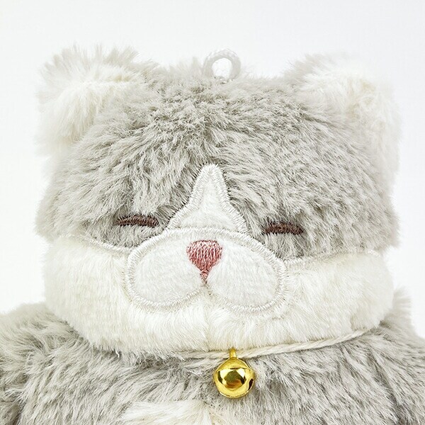 ねこ肯定感 はちわれのかつお  手のひらサイズ  ぬいぐるみ