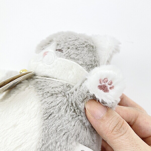 ねこ肯定感 はちわれのかつお  手のひらサイズ  ぬいぐるみ