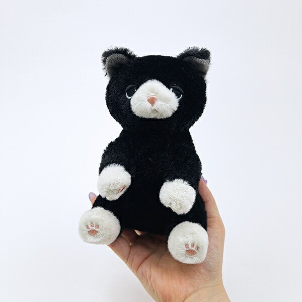 ポージーズ クロネコ マスコット ぬいぐるみ りぶはあと