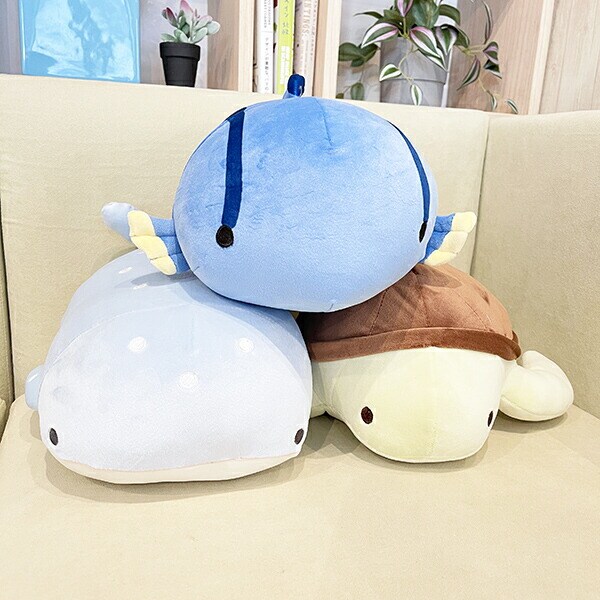 マシュマロアクアミエ ナンヨウハギ ボルスタークッション ぬいぐるみ