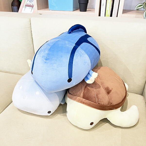 マシュマロアクアミエ ナンヨウハギ ボルスタークッション ぬいぐるみ