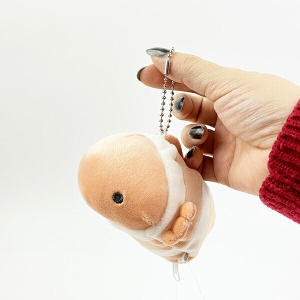 マシュマロアクアミエ クマノミ 立体ポーチ キーホルダー