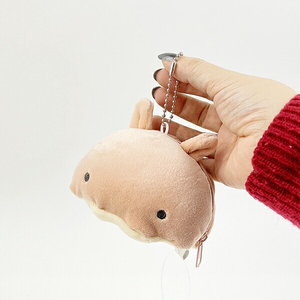 マシュマロアクアミエ メンダコ 立体ポーチ キーホルダー