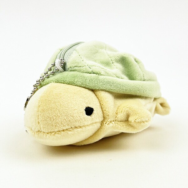 マシュマロアクアミエ カメ 立体ポーチ キーホルダー