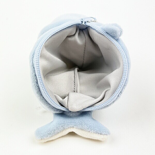 マシュマロアクアミエ イルカ 立体ポーチ キーホルダー