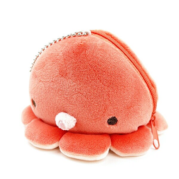 マシュマロアクアミエ タコ 立体ポーチ キーホルダー