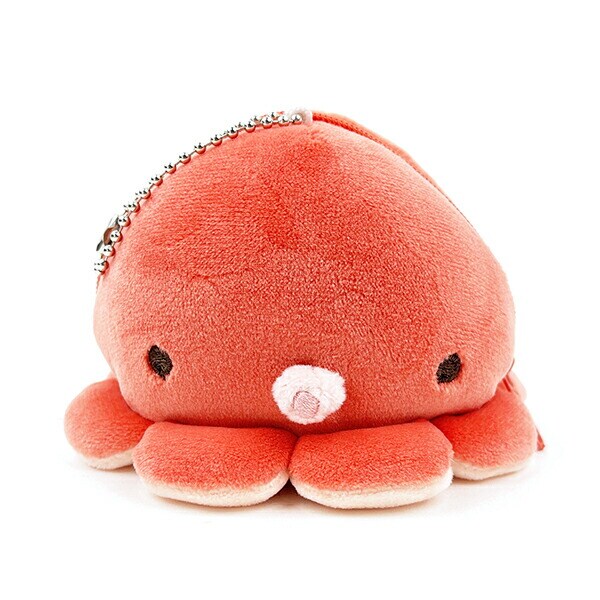 マシュマロアクアミエ タコ 立体ポーチ キーホルダー