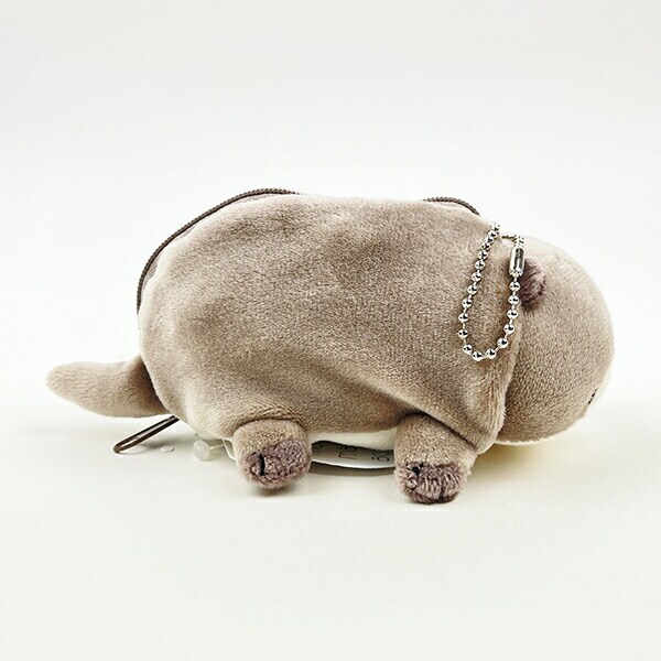 マシュマロアクアミエ カワウソ 立体ポーチ キーホルダー